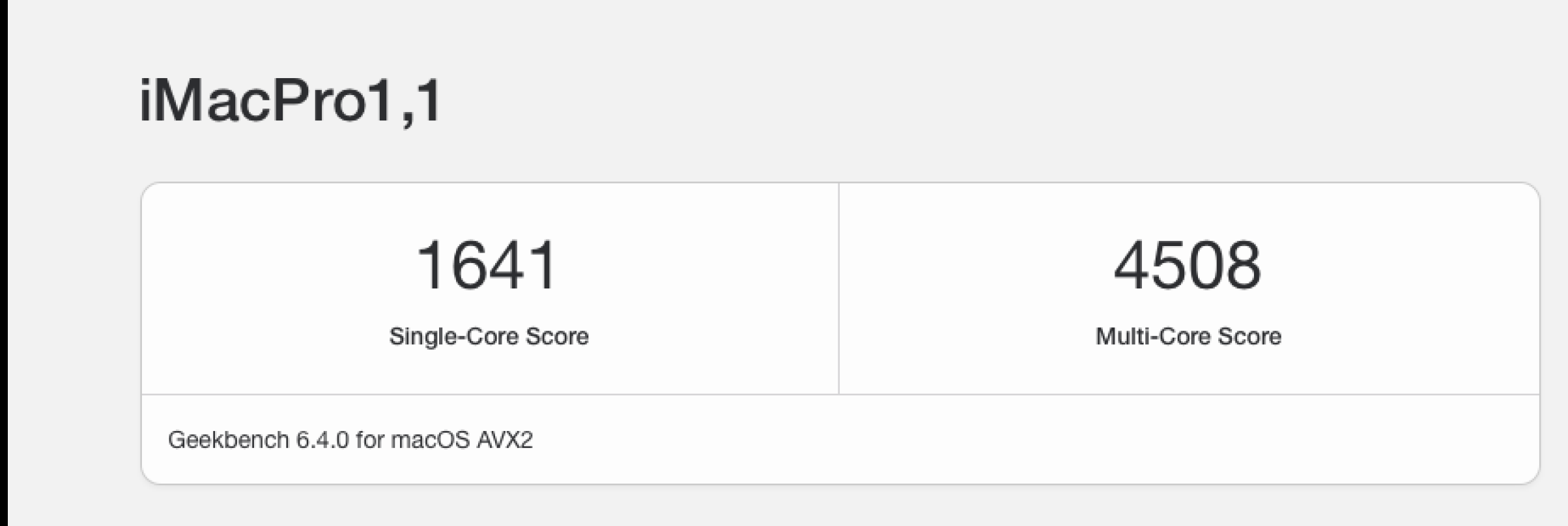 KVM on WSL2 benchmark screenshot